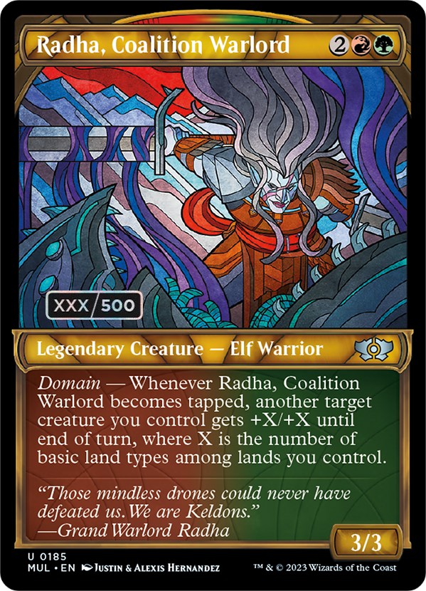 Radha, Coalition Warlord (Serialized) [Multiverse Legends] | The CG Realm