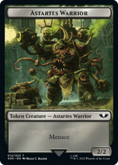 Astartes Warrior // Plaguebearer of Nurgle Double-Sided (Surge Foil) [Warhammer 40,000 Tokens] | The CG Realm