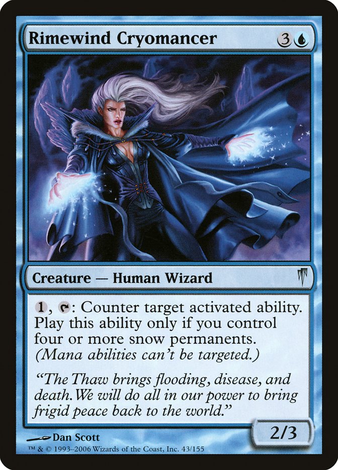 Rimewind Cryomancer [Coldsnap] | The CG Realm