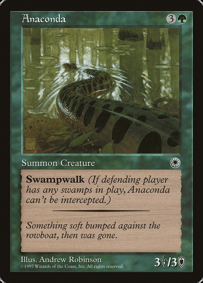 Anaconda (With Flavor Text) [Portal] | The CG Realm