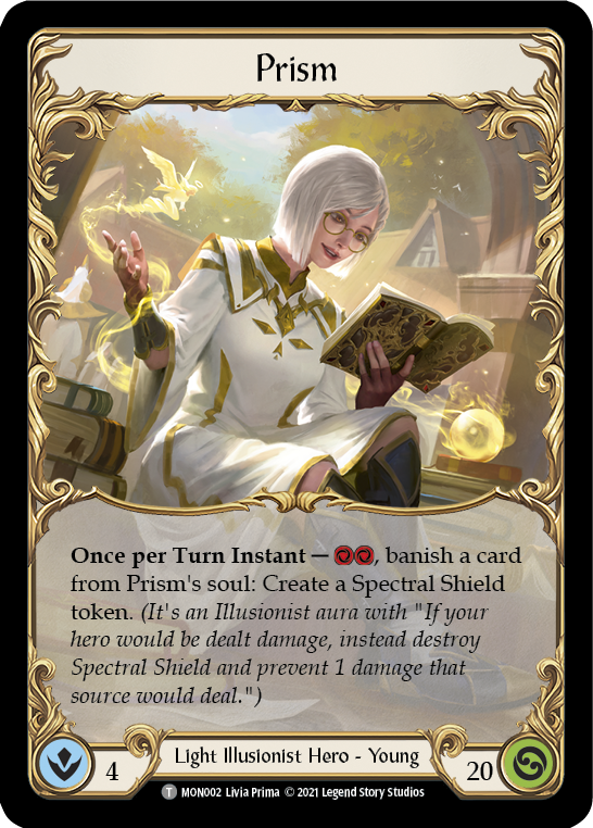 Prism // Prism, Sculptor of Arc Light [MON002 // MON001] (Monarch)  1st Edition Normal | The CG Realm