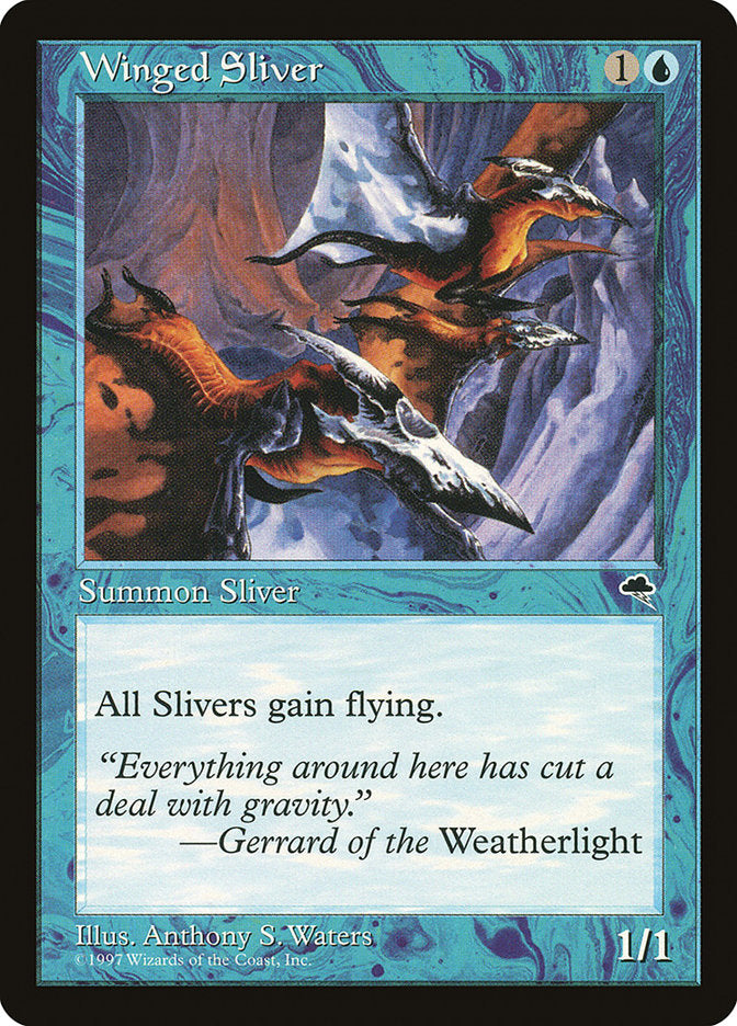 Winged Sliver [Tempest] | The CG Realm