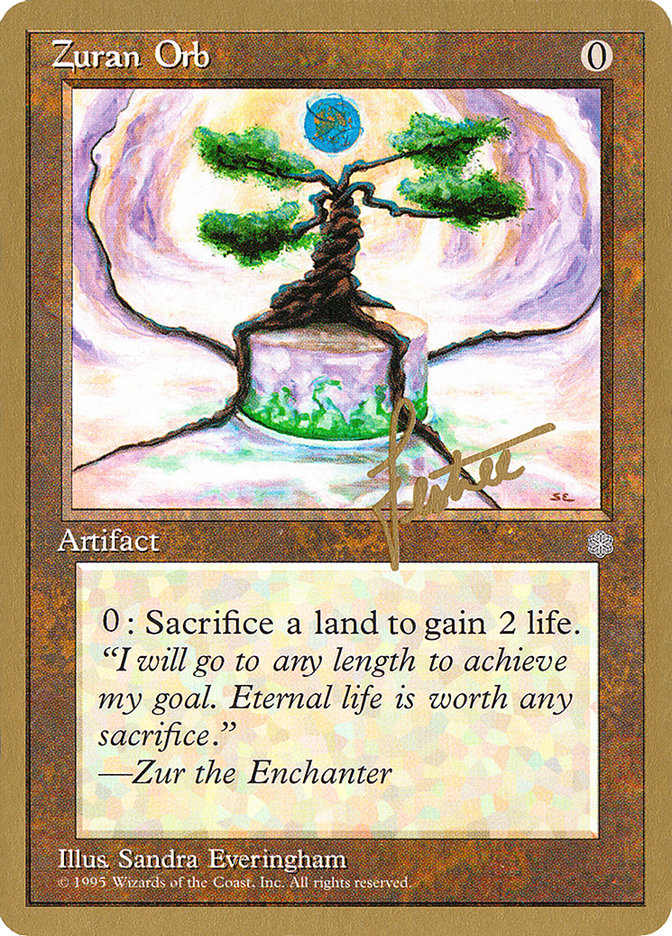 Zuran Orb (Bertrand Lestree) [Pro Tour Collector Set] | The CG Realm