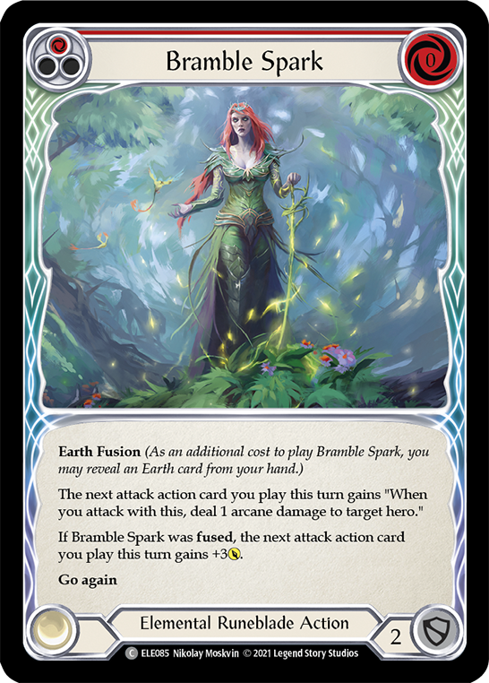 Bramble Spark (Red) [ELE085] (Tales of Aria)  1st Edition Normal | The CG Realm