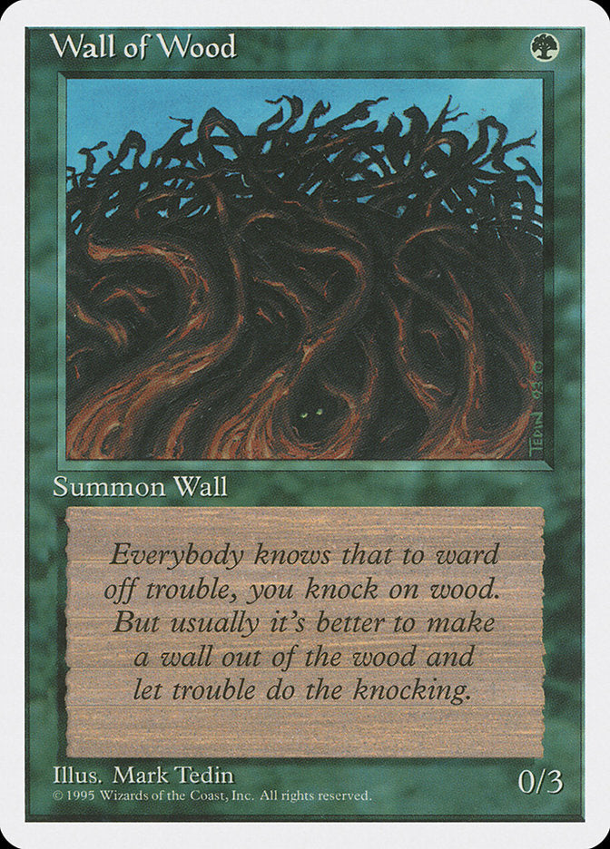 Wall of Wood [Fourth Edition] | The CG Realm