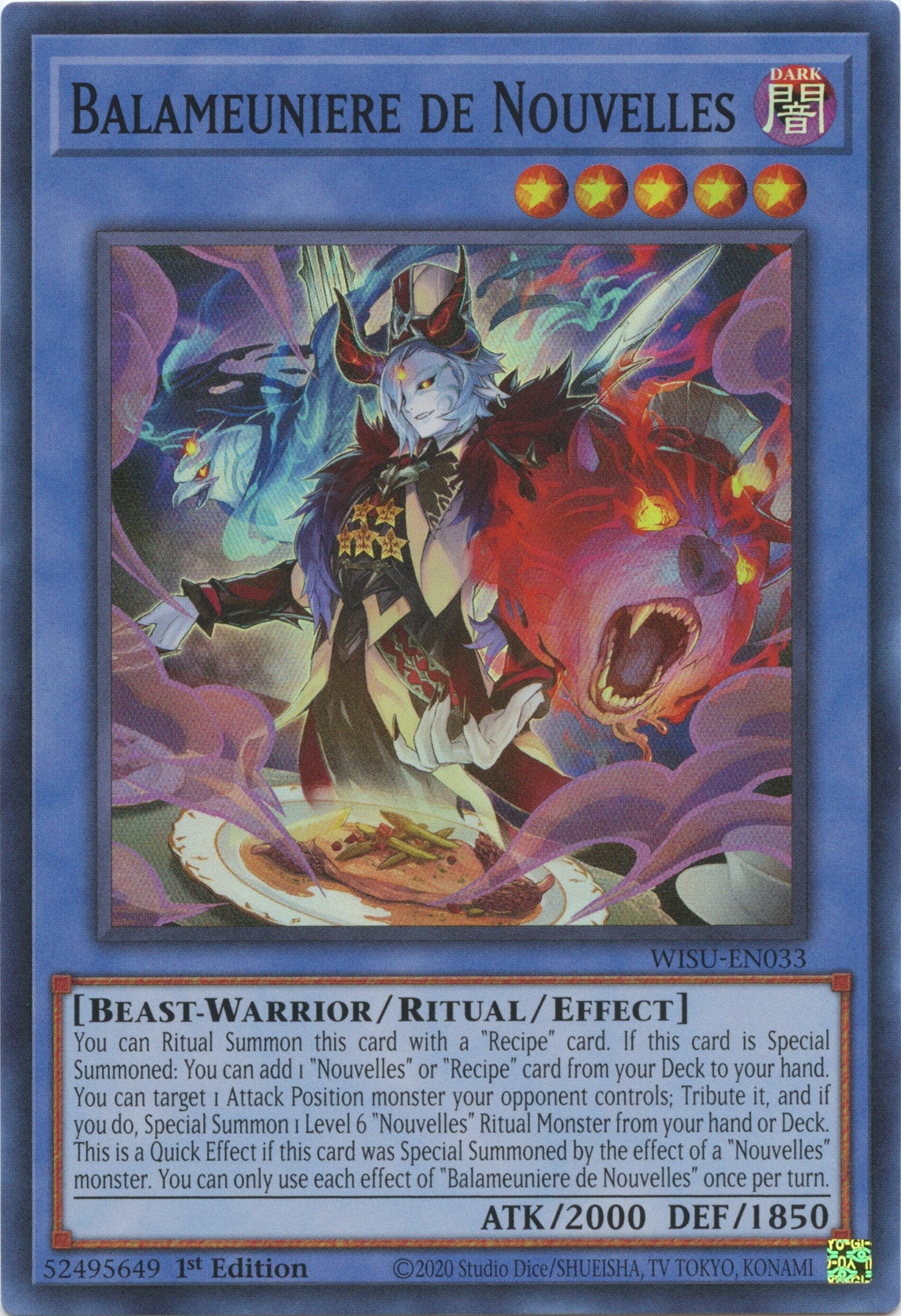 Balameuniere de Nouvelles [WISU-EN033] Super Rare | The CG Realm