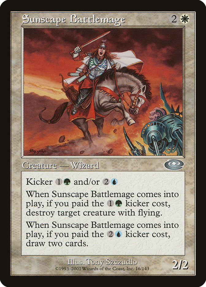 Sunscape Battlemage [Planeshift] | The CG Realm