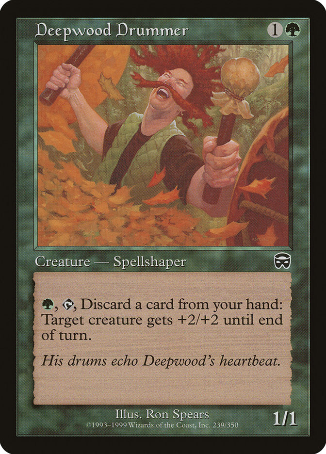 Deepwood Drummer [Mercadian Masques] | The CG Realm