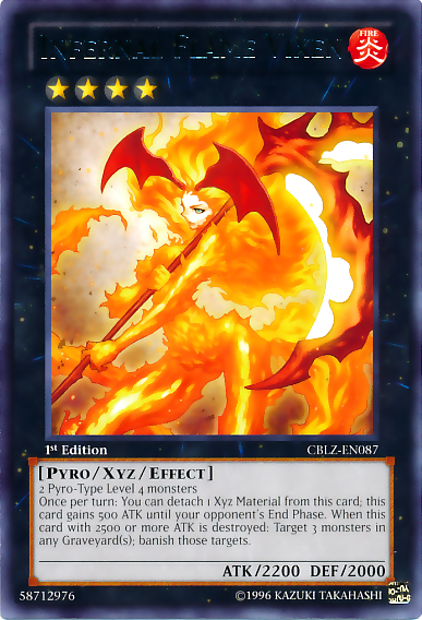 Infernal Flame Vixen [CBLZ-EN087] Rare | The CG Realm
