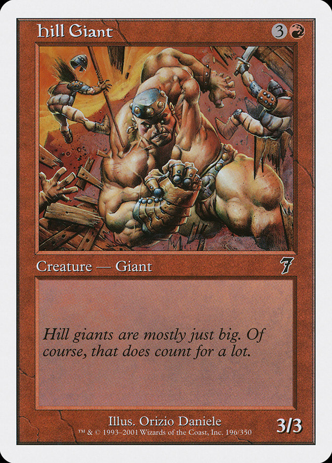Hill Giant [Seventh Edition] | The CG Realm