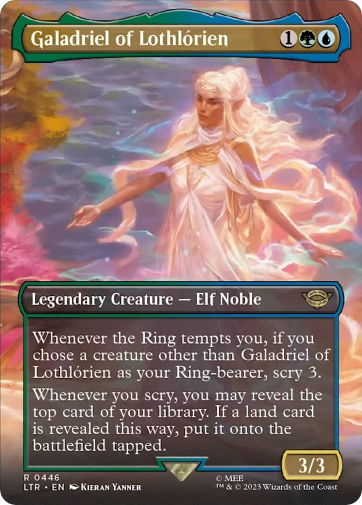 Galadriel of Lothlorien (Borderless Alternate Art) [The Lord of the Rings: Tales of Middle-Earth] | The CG Realm