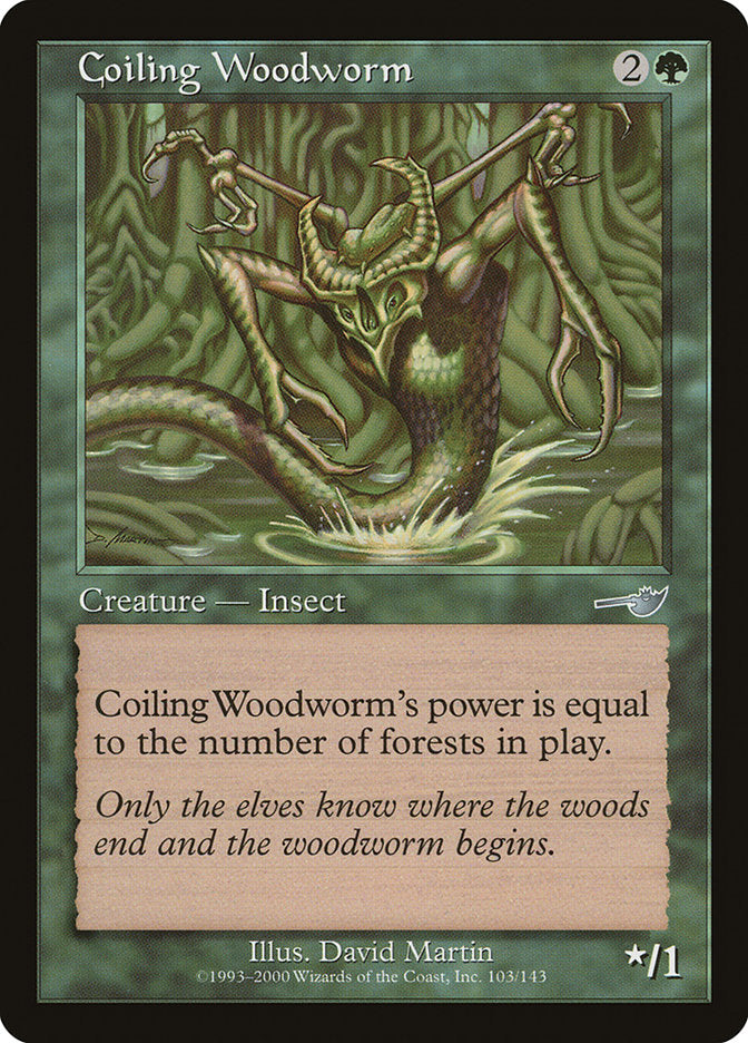 Coiling Woodworm [Nemesis] | The CG Realm
