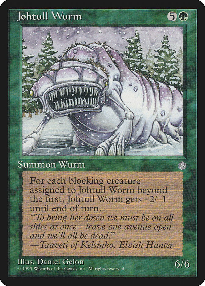 Johtull Wurm [Ice Age] | The CG Realm