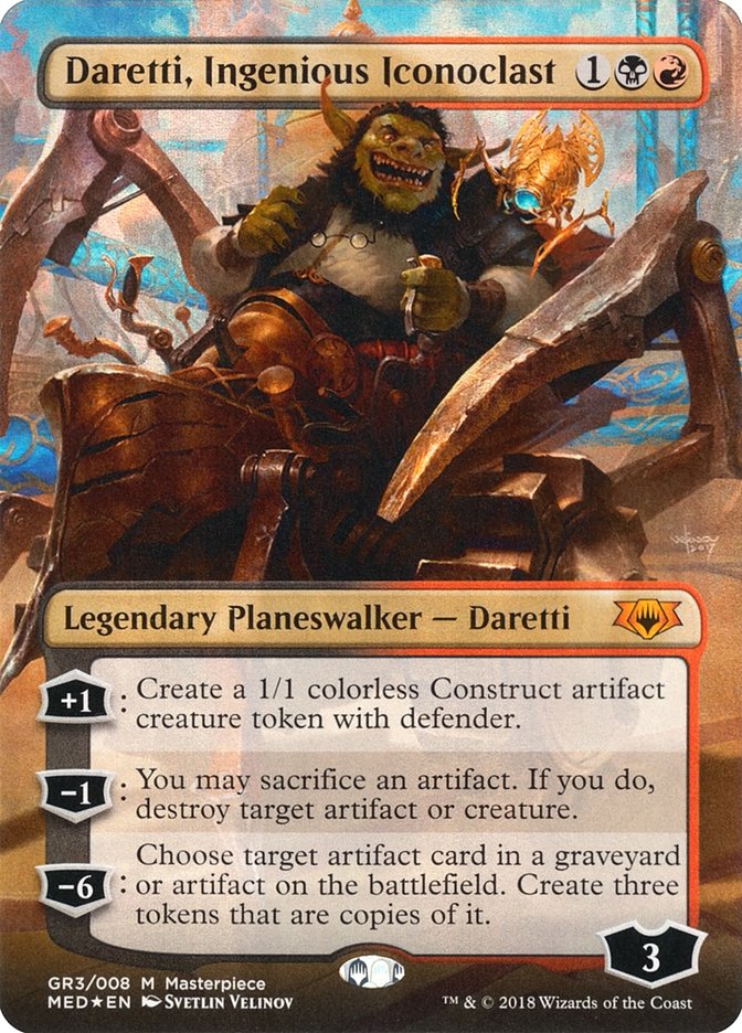 Daretti, Ingenious Iconoclast [Mythic Edition] | The CG Realm