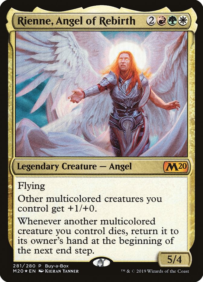Rienne, Angel of Rebirth (Buy-A-Box) [Core Set 2020] | The CG Realm