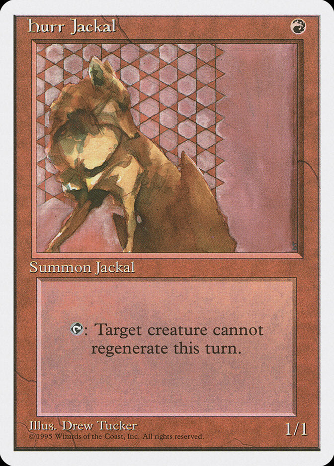 Hurr Jackal [Fourth Edition] | The CG Realm