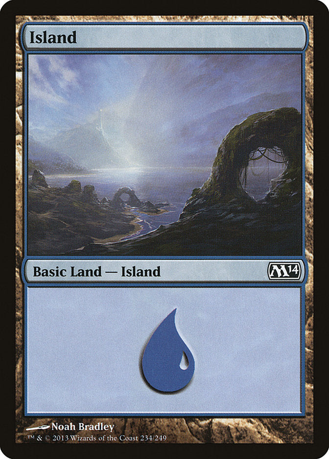 Island (234) [Magic 2014] | The CG Realm