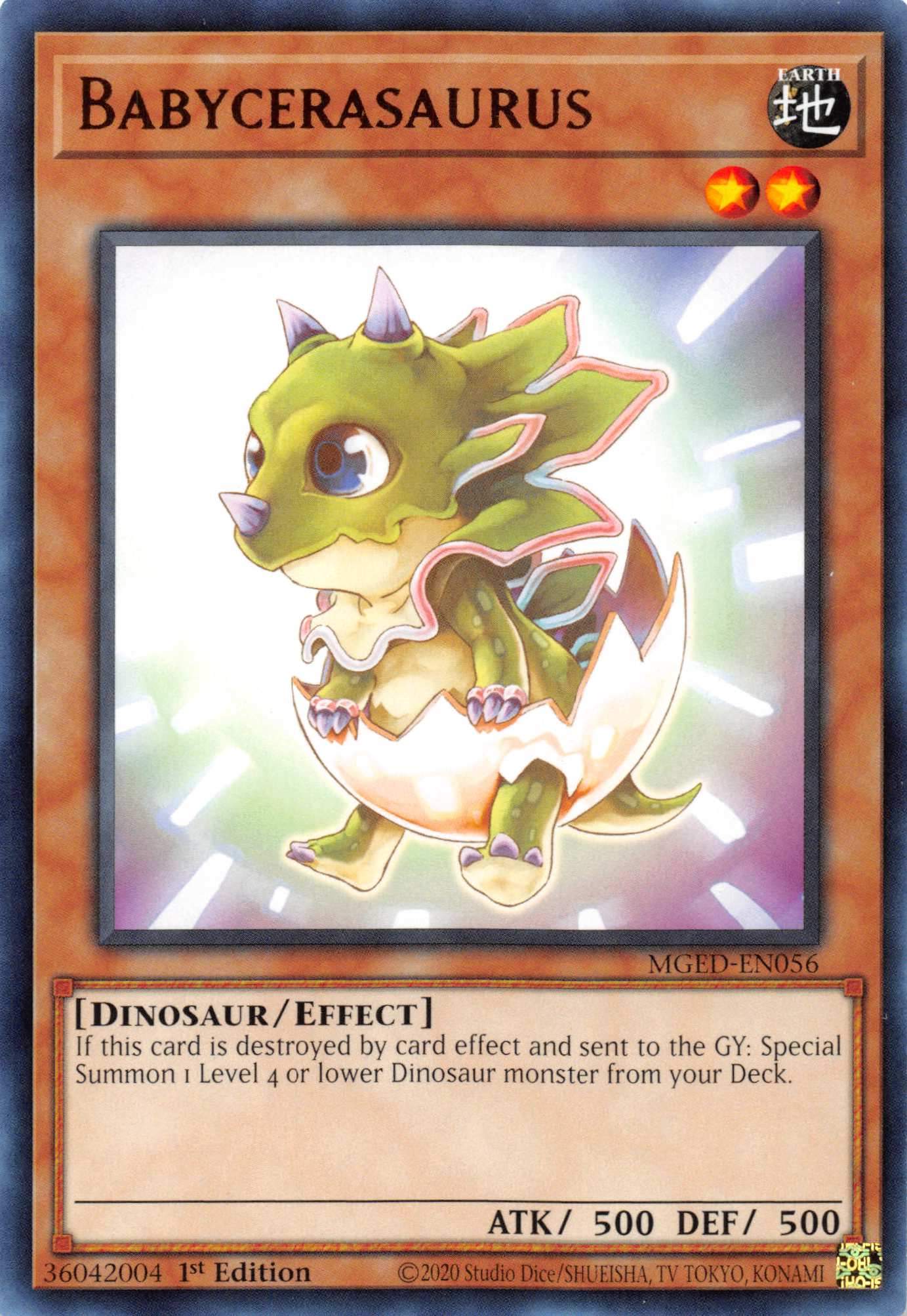 Babycerasaurus [MGED-EN056] Rare | The CG Realm