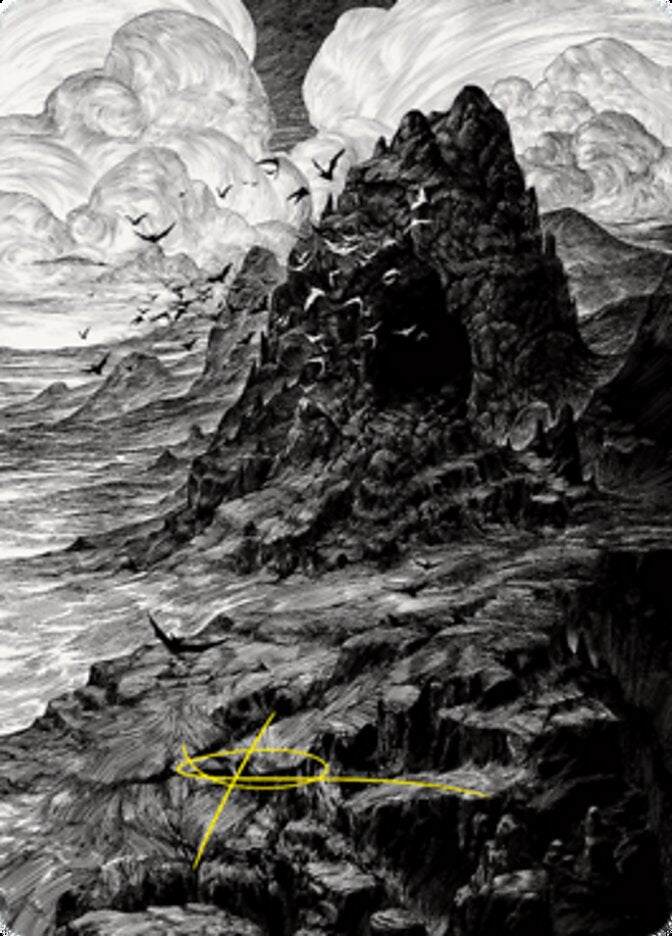 Mountain Art Card [Innistrad: Crimson Vow Art Series] | The CG Realm