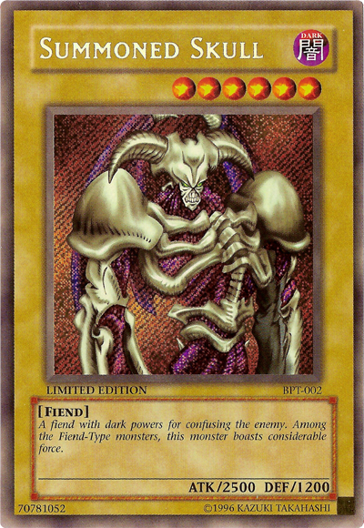 Summoned Skull [BPT-002] Secret Rare | The CG Realm