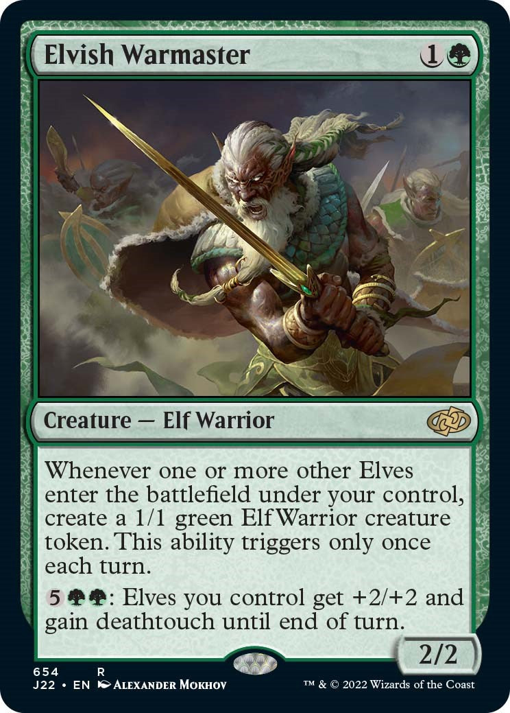 Elvish Warmaster [Jumpstart 2022] | The CG Realm
