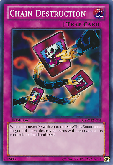 Chain Destruction [LCYW-EN094] Common | The CG Realm