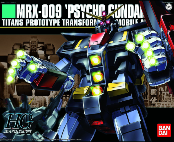 HGUC 1/144 #49 Psycho Gundam | The CG Realm