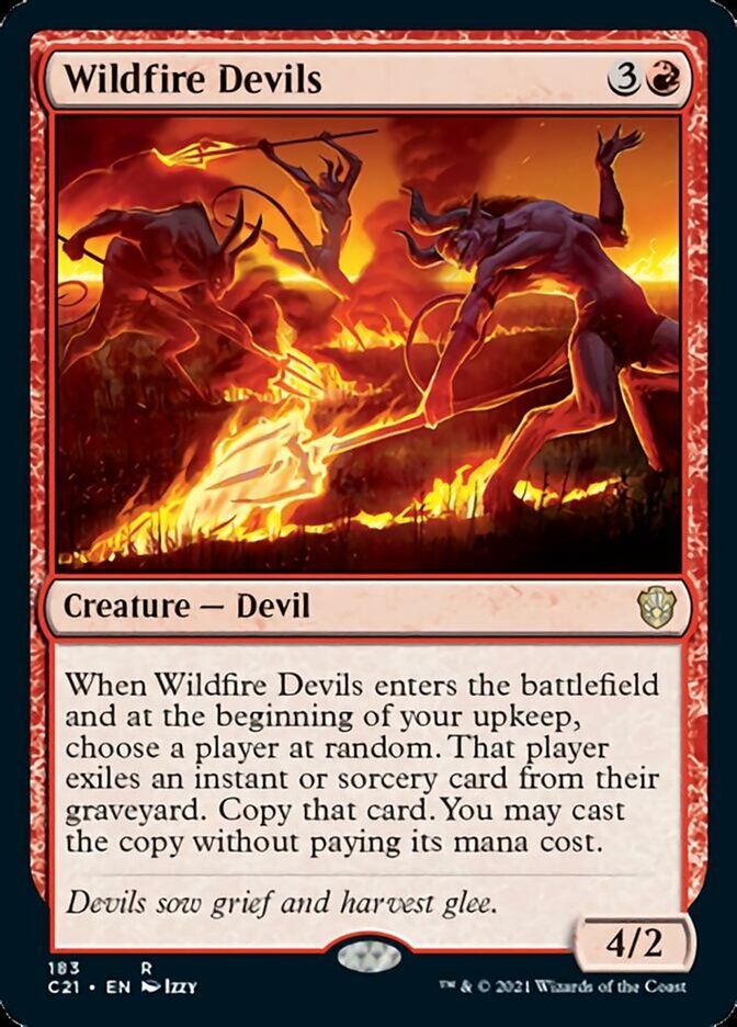 Wildfire Devils [Commander 2021] | The CG Realm