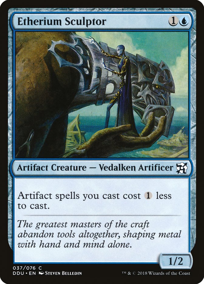 Etherium Sculptor [Duel Decks: Elves vs. Inventors] | The CG Realm