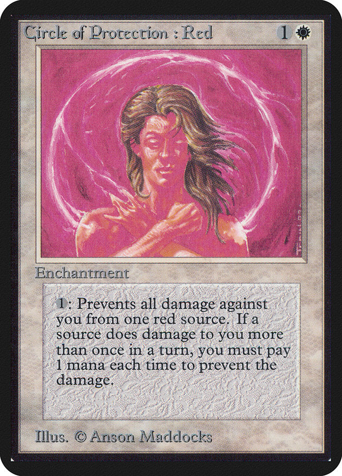 Circle of Protection: Red [Alpha Edition] | The CG Realm
