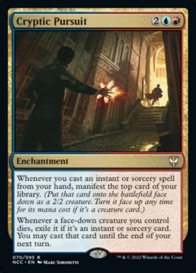 Cryptic Pursuit [Streets of New Capenna Commander] | The CG Realm