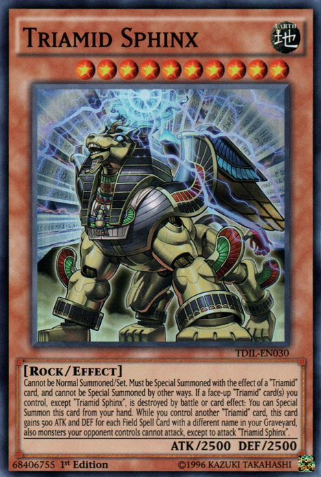 Triamid Sphinx [TDIL-EN030] Super Rare | The CG Realm