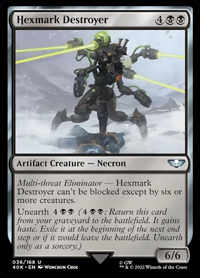 Hexmark Destroyer (Surge Foil) [Warhammer 40,000] | The CG Realm