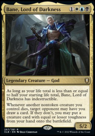 Bane, Lord of Darkness [Commander Legends: Battle for Baldur's Gate] | The CG Realm