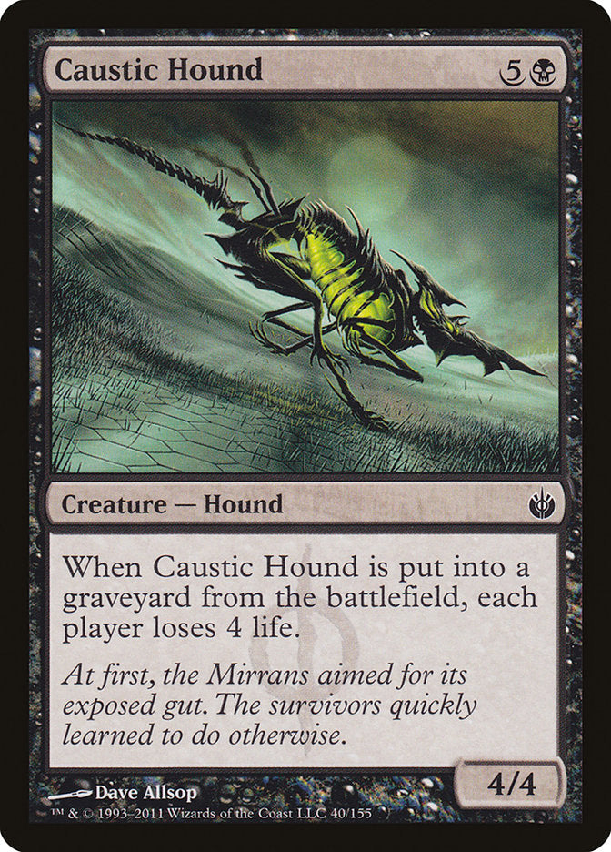 Caustic Hound [Mirrodin Besieged] | The CG Realm