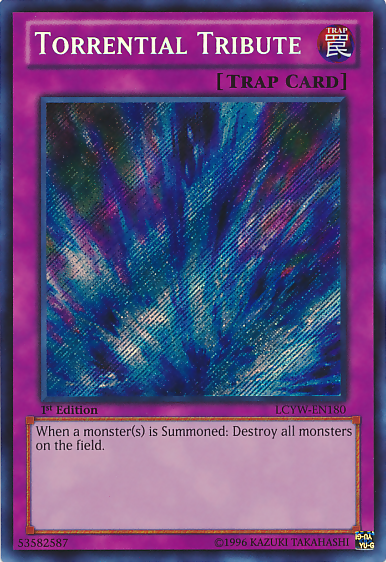 Torrential Tribute [LCYW-EN180] Secret Rare | The CG Realm