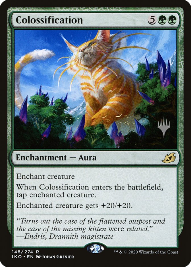 Colossification (Promo Pack) [Ikoria: Lair of Behemoths Promos] | The CG Realm