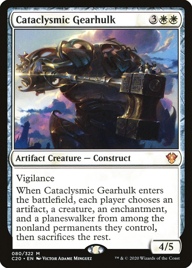 Cataclysmic Gearhulk [Commander 2020] | The CG Realm