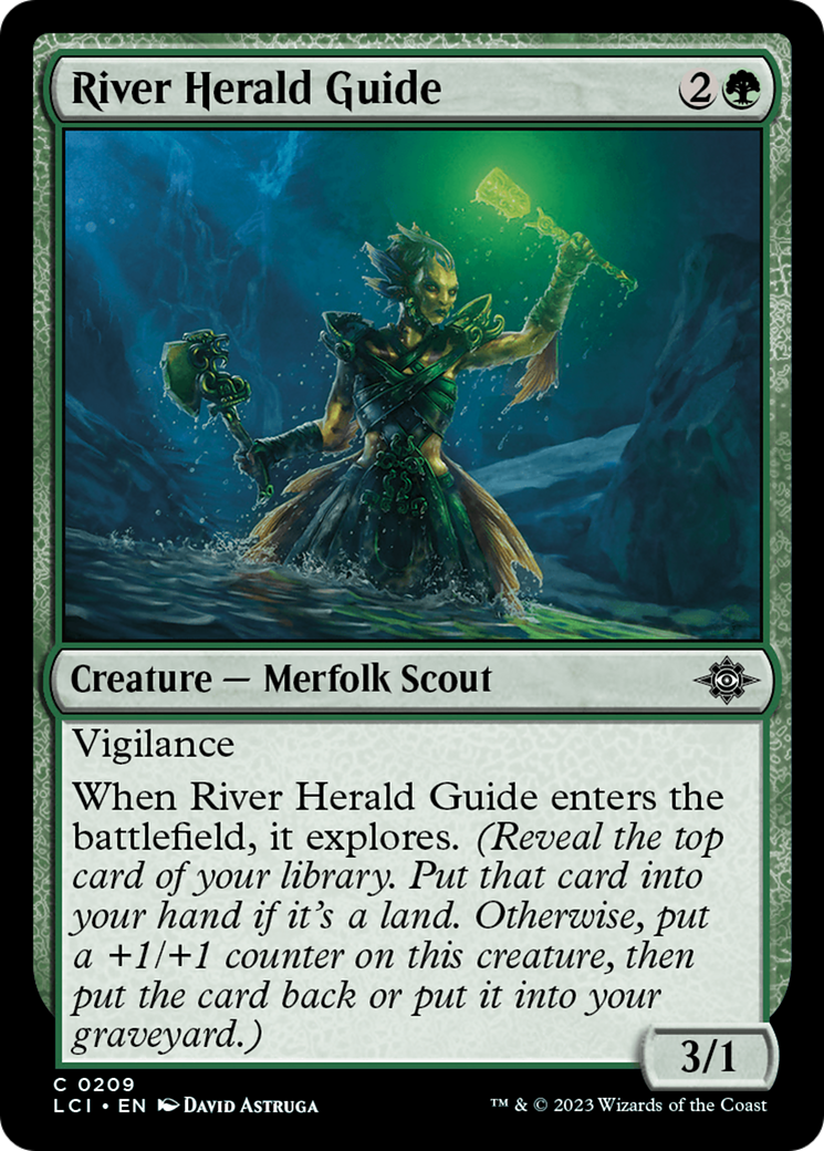 River Herald Guide [The Lost Caverns of Ixalan] | The CG Realm