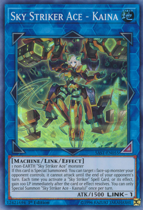 Sky Striker Ace - Kaina [SAST-EN055] Super Rare | The CG Realm