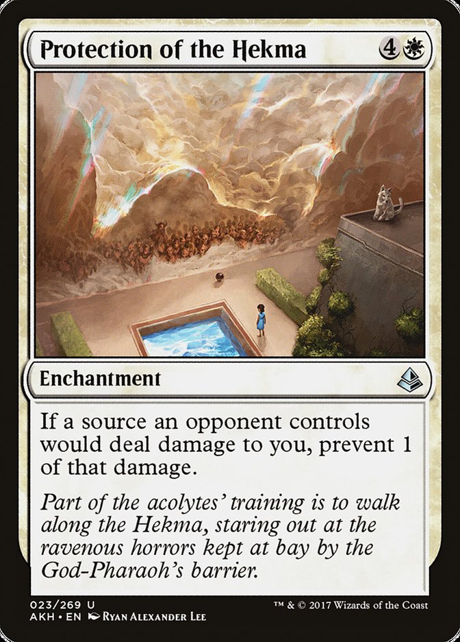 Protection of the Hekma [Amonkhet] | The CG Realm