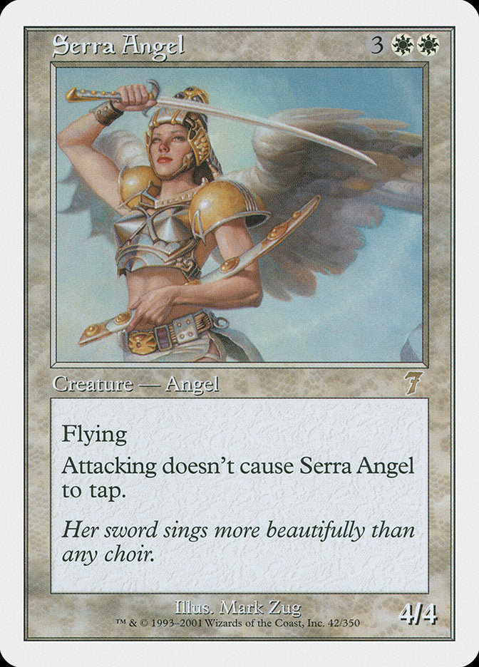 Serra Angel [Seventh Edition] | The CG Realm