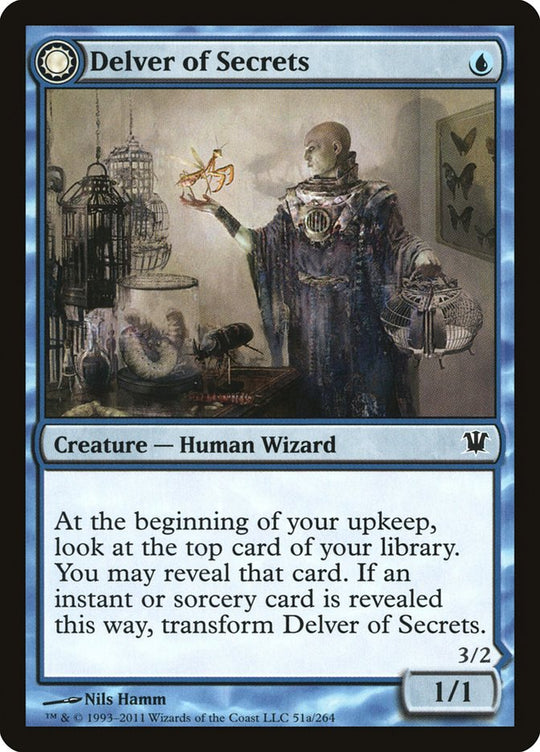 Delver of Secrets (ISD-051) - Innistrad: (Double Faced Transform)