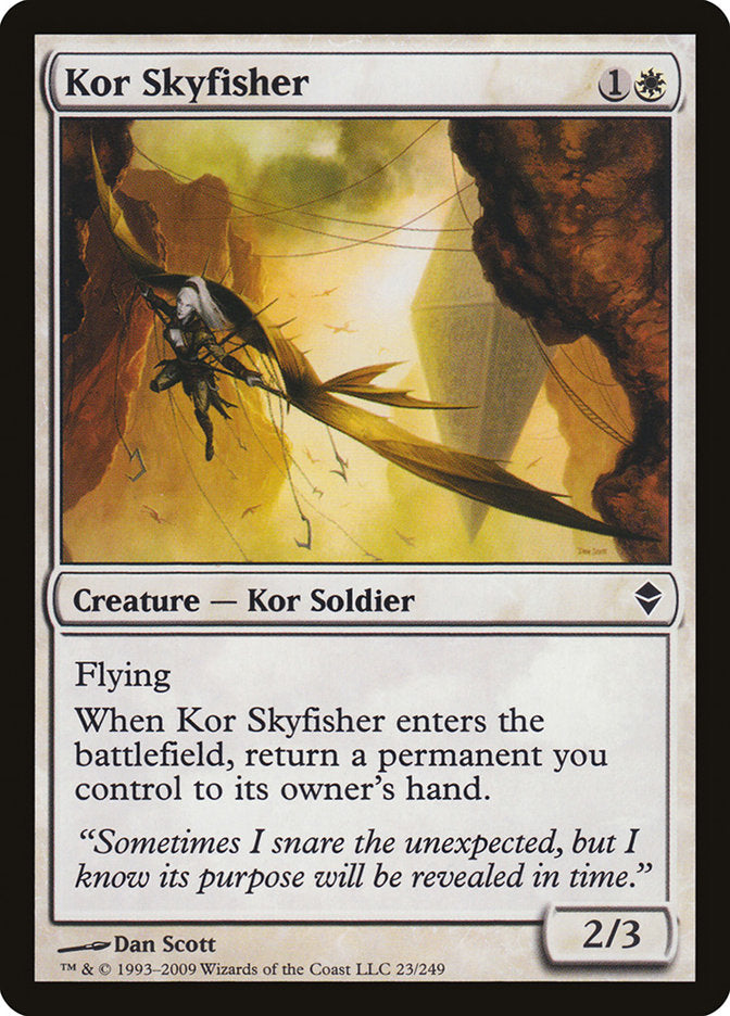 Kor Skyfisher [Zendikar] | The CG Realm