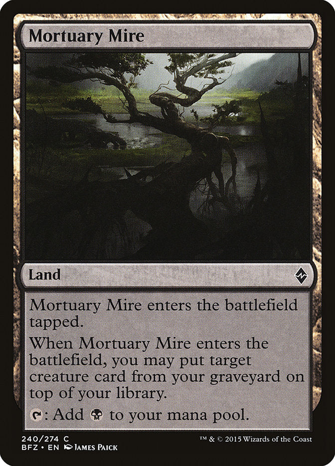 Mortuary Mire [Battle for Zendikar] | The CG Realm