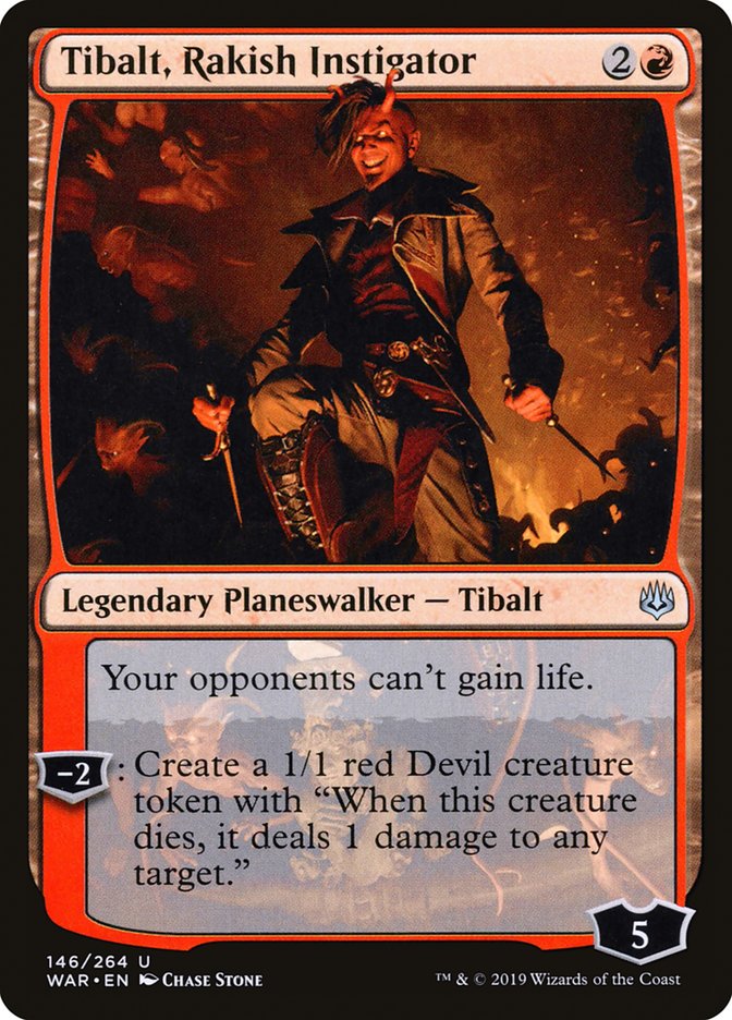 Tibalt, Rakish Instigator [War of the Spark] | The CG Realm
