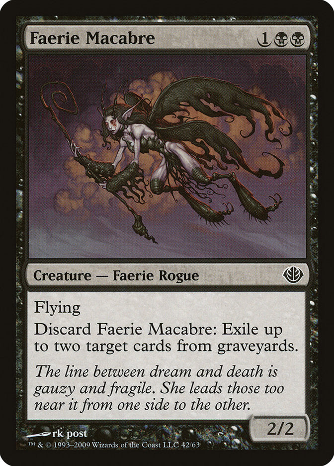 Faerie Macabre [Duel Decks: Garruk vs. Liliana] | The CG Realm