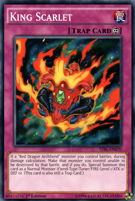 King Scarlet [TDIL-EN070] Common | The CG Realm