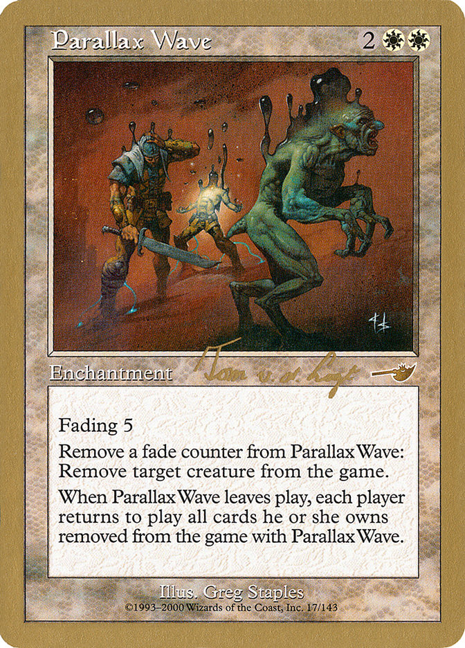Parallax Wave (Tom van de Logt) [World Championship Decks 2000] | The CG Realm