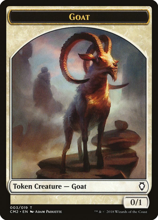 Goat Token [Commander Anthology Volume II Tokens] | The CG Realm